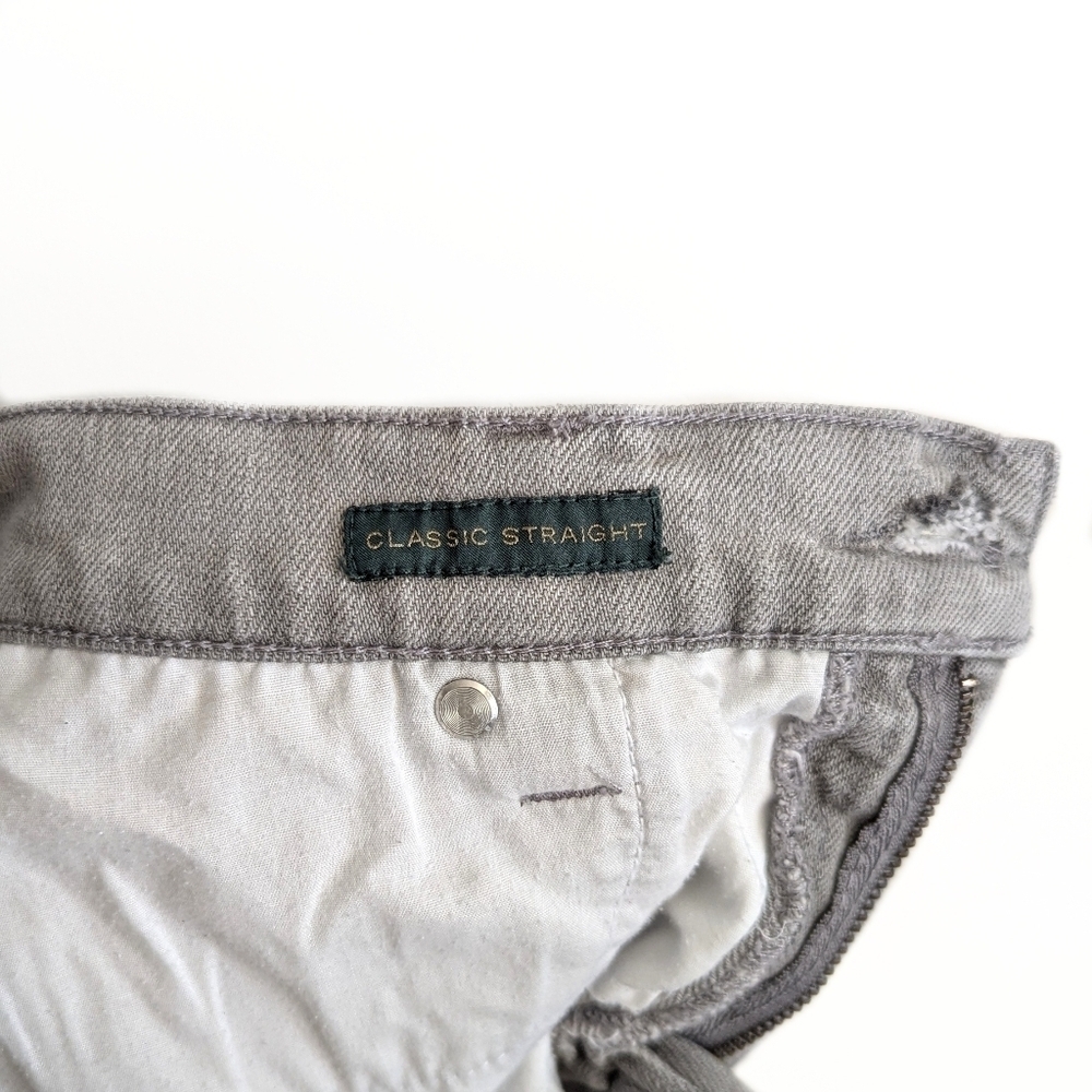Lauren Ralph Lauren Grey Classic Straight Jeans - Picture 5 of 5